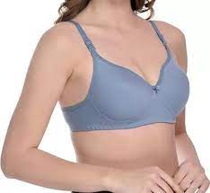 Womens Padded Bra Lite Teal Blue Size 32