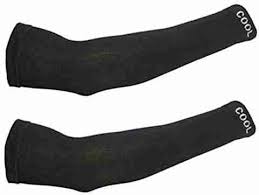 Winter Arm Sleeves Black Pack Of 2