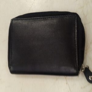 Black Id Card Wallet And Cash