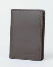 Baraca Bastion Card Holder Dkpoint Brown