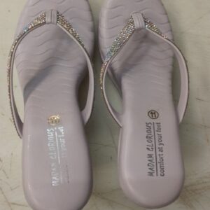 Madam Glorious Women Wedges Sandals Light Grey