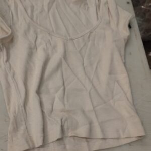 H And M Beige Colour Crop Top For Women Size M