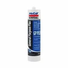 Mccoy Soudal Gp Plus Silicone Sealant 280Ml Black