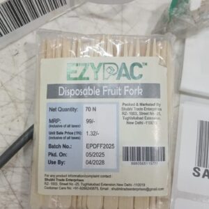 Ezypak Disposable Fruit Fork 80 Pcs
