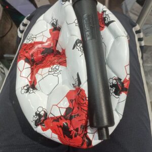 Smt Hand Stitched Football Size 05 Material Pu Color White Red