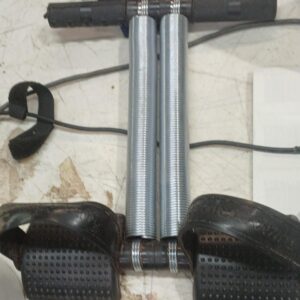 Livox Tummy Trimmer Hand Gripper Ab Exerciser Ab Exerciser Black Silver