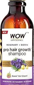Wow Skin Science Rosemary and Biotin Hair Growth Shampoo 250Ml