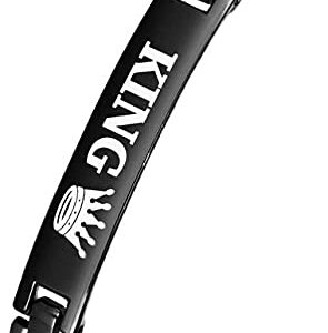 King Bracelet Black Color