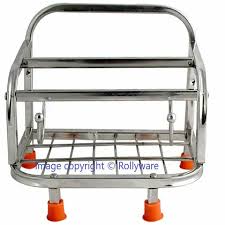 Stainless Steel Belan And Chakla Stand