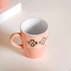 Nestasia Peach Perfect Coffee Mug Set Of 3 350Ml