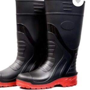 15 Inch Double Puncture And Tear Resistant Boots For Men Black Size 9