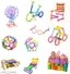 Pipe Stick Building Blocks 100 Pcs Fun Learning Toy For Kids Durable and Safe