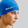 Boldfit Long Swimming Cap Blue Color