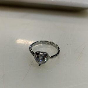 Men Ring Silver Colour