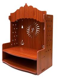 Wooden Temple Brown Color