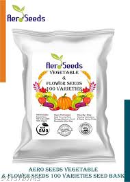 Aero Seeds 100 Variety 50 Flower And 50 Vegetable Seeds Combo Pack Instruction Manual