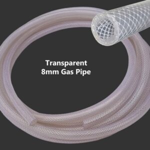 Eseksafar Transparent 8 Meter Lpg Gas Pipe 800Mm Pack Of 3