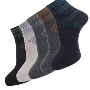 Dollar Casual Ankle Length Cotton Socks For Men S In Pack Of 5 Colour Multi