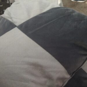 Grey Color Velvet Cushion Set Of 2