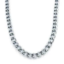 Stainless Steel Silver Colour Chain For Mens