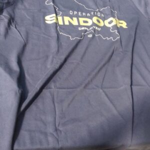 Deployed Navy Blue Printed T Shirt For Men Size Xl
