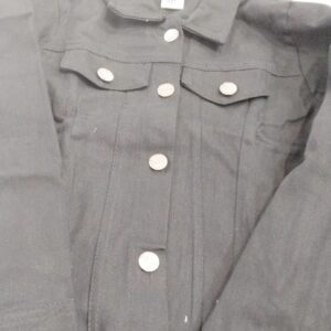 Black Color Kids Jacket Size M