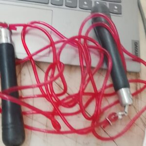 Weighted Jump Rope For Men Women Red And Black Colour Set Of 2