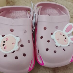 Chamki Mini Clogs For Baby Girls Size 22 Colour Baby Pink