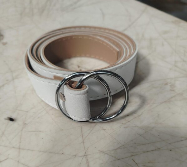 White Colour Belt For Women