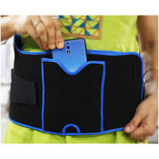 Back Pain Relief Belt With Cold Therapy Blue Black