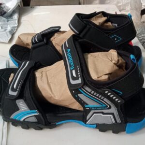Epoxy Blue With Black Sandals For Men Size 6