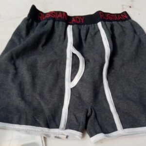Mens Grey Trunk Size 85Cm