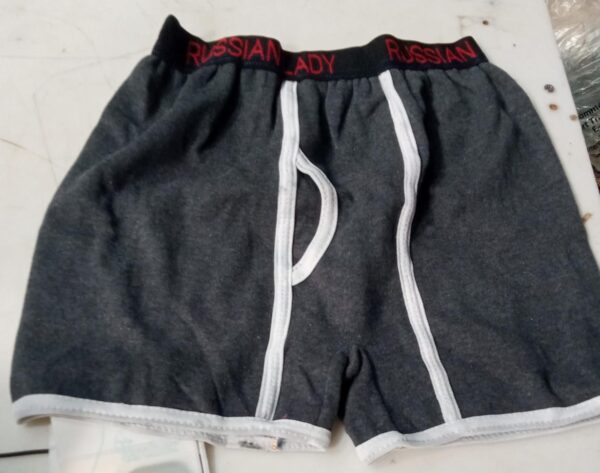 Mens Grey Trunk Size 85Cm