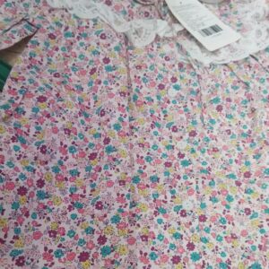 Hopscotch Girls Cotton Floral Print Midi Casual Dress Multicolour Size 1 To 2Y
