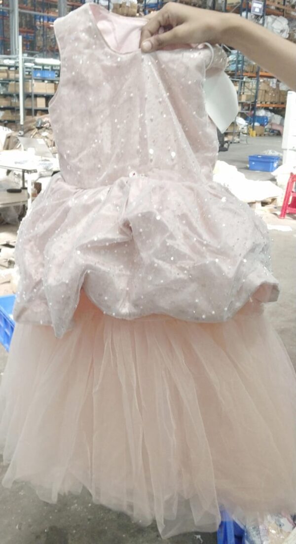 Hopscotch Beige Girls Champagne Gown Baotran Size 120