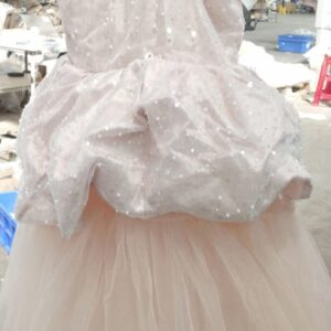 Hopscotch Beige Girls Champagne Gown Baotran Size 110