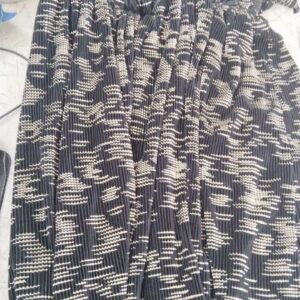 Hopscotch Flutter Sleeve Dress Black And Golden Size 9 To 10Y