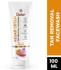 Dabur Kesar Ubtan Tan Removal Face Wash 100 Ml