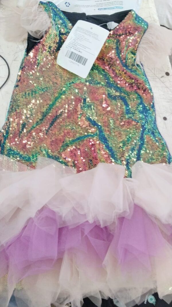 Hopscotch Girls Multi Coloured Party Dresses Size 90