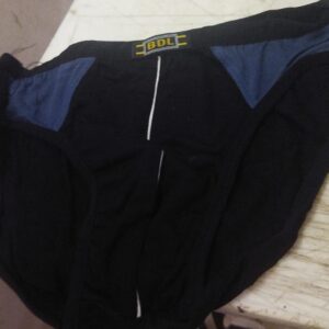 Black And Grey Color Mens Underwear Size M Pack Of 2