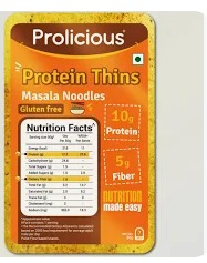Prolicious Protein Thins Masala Noodles 50Gm