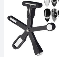 6 In 1 Nail Magnet Tool Black