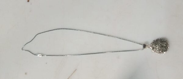 Artificial Neck Pendant For Women Silver