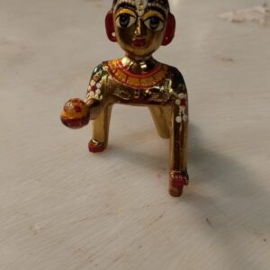 Krishan Ji Brass Idol