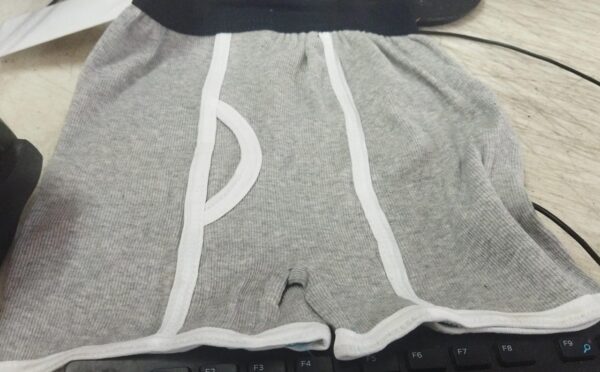 Grey Color Kids Boys Underwear Size 10 Y