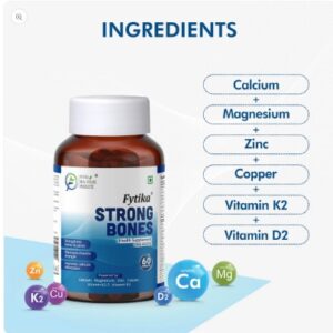 Fyzika Strong Bones Bone Health Supplement 60 Tablets