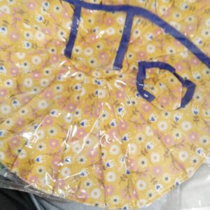 Yellow Color Printed Krishna Dress Size 5