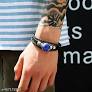 Zodiac Bracelet For Womens And Mens Black
