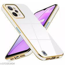 Realme C31 White And Gold Phone Cover