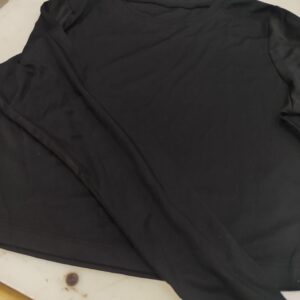 Black Colour Crop Top For Women Size Xs